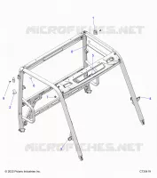 CHASSIS, CAB FRAME AREA, AND BRAKE EDGE COVER