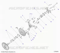 DRIVE TRAIN, PRIMARY CLUTCH
