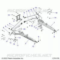 REAR SUSPENSION CONTROL ARMS