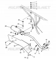 EXHAUST SYSTEM MAGNUM 6X6