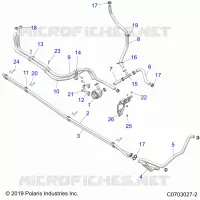 COOLING ROUTING, MANIFOLD