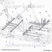 CHASSIS, SEAT AND CENTER CONSOLE MOUNTING