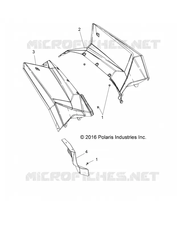REAR BODYWORK CAB