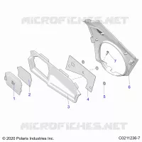 BODY, CLOSE OFF PANEL and ACCESS PANEL