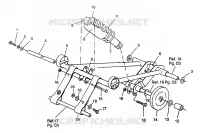 FRONT TORQUE ARM (TOURING) TRAIL TOURING 0972262 AND EUROPEAN TRAIL TOURING (4938313831C007)