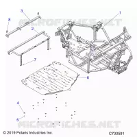 CHASSIS, MAIN FRAME