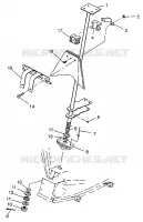 STEERING POST    MAGNUM 4X4 W97AC42A, SWEDISH MAGNUM 4X4 S97AC42E AND NORWEGIA (4940834083B008)