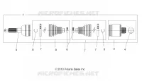 DRIVE TRAIN, REAR DRIVE SHAFT
