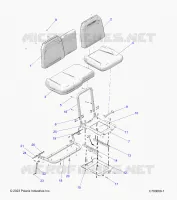 SEAT ASM. AND SLIDER