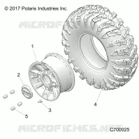 WHEELS, FRONT