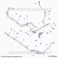 COOLING ROUTING MANIFOLD