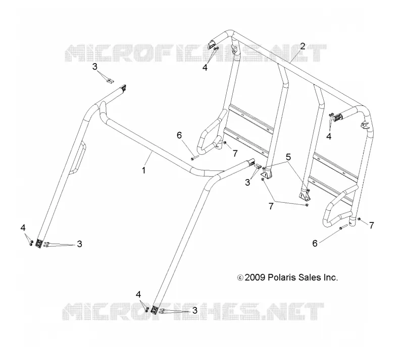 CHASSIS, CAB FRAME