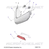 HEADLIGHT AND TAILLIGHT
