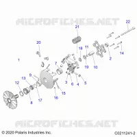 DRIVE TRAIN, PRIMARY CLUTCH