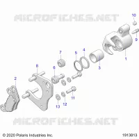 FRONT BRAKE CALIPER