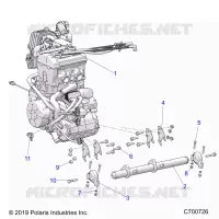 ENGINE, MOUNTING
