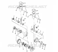 PISTON   CRANKSHAFT  TRAIL (4921272127041A)