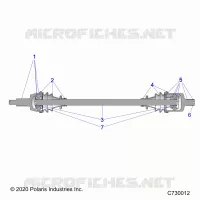 DRIVE TRAIN, FRONT HALF SHAFT