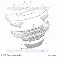 HOOD AND FRONT FASCIA