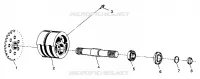 FRONT TIGHTENER ASSEMBLY 6X6 350L W938739 (4924062406013A)