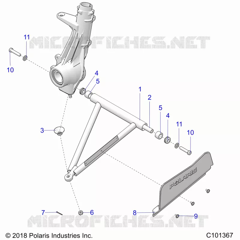 SUSPENSION, A-ARM AND STRUT MOUNTING -A19SDA57R1/SDE57R1 