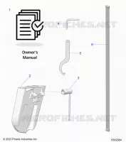 REFERENCES, OWNERS MANUAL, BELT HOLDER, TOOLS
