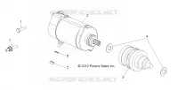 ENGINE, STARTING MOTOR