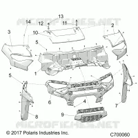 HOOD AND FRONT FACIA