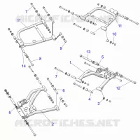 REAR SUSPENSION CONTROL ARMS