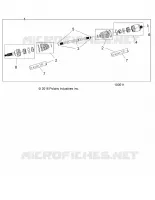 DRIVE TRAIN, REAR HALF SHAFT