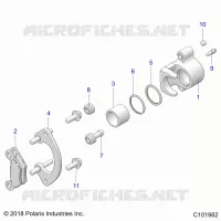 BRAKES, REAR CALIPER