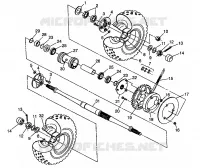 REAR WHEEL DRIVE SPORT 400L W98BA38C (4947234723C001)
