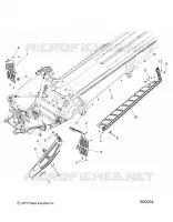 CHASSIS, CLUTCH GUARD AND FOOTRESTS