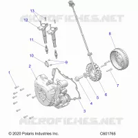 ELECTRICAL, IGNITION SYSTEM, W/STATOR COVER