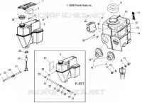 OIL TANK AND AIR BOX ASM.