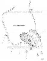 DRIVE TRAIN, FRONT GEARCASE MOUNTING