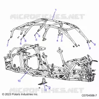 CHASSIS, CAB AND MAIN FRAME