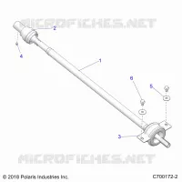 DRIVE TRAIN, REAR PROP SHAFT