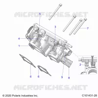 ENGINE, THROTTLE BODY