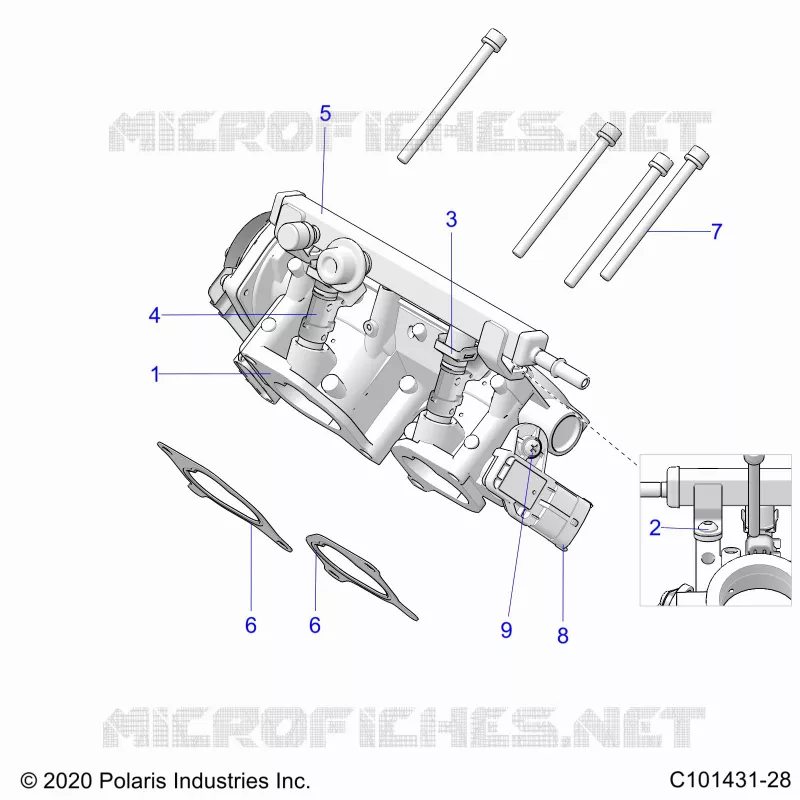 ENGINE, THROTTLE BODY