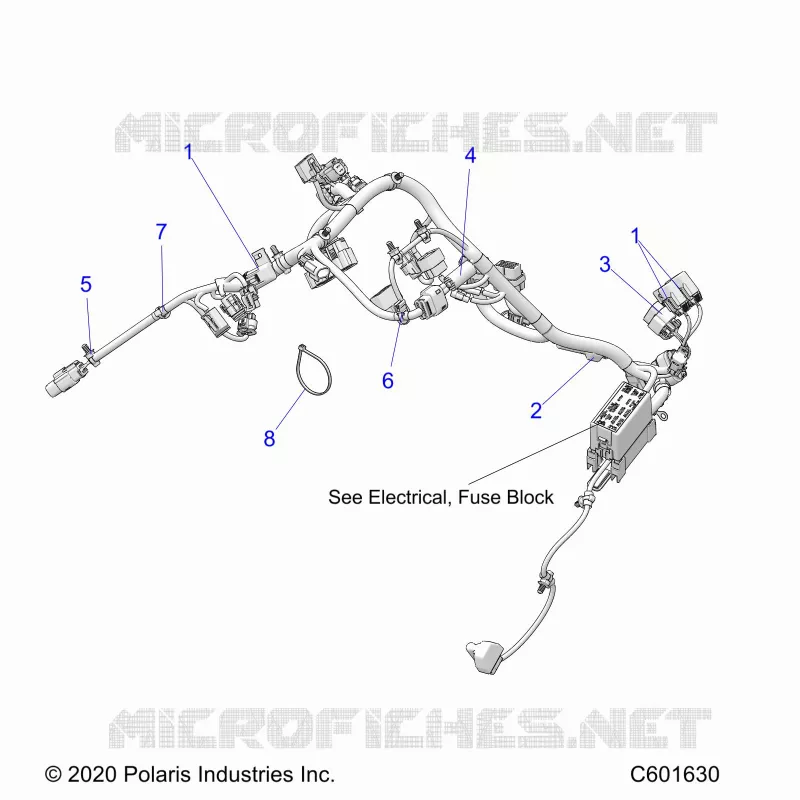 ELECTRICAL, WIRE HARNESS, MAIN