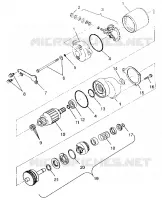 STARTING MOTOR SWEDISH 4X4 400L S948140 (4926912691D005)