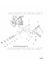 DRIVE TRAIN, CHAIN TENSIONER AND SPROCKET