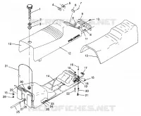 SEAT   GAS TANK ULTRA SKS 0960578, EUROPEAN ULTRA SKS E960578, AND ULTRA (4931683168A007)