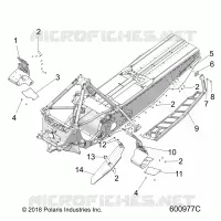 CHASSIS, CLUTCH GUARD/FOOTRESTS/RUNNING BOARDS