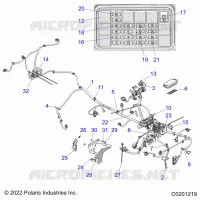 ELECTRICAL, MAIN WIRE HARNESS