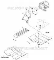 WATER INLET SL 700 B974071, INTL. SL 700 I974071, SL 700 DELUXE B974072 AND (4940874087B012)