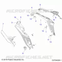 REAR BODYWORK FENDERS