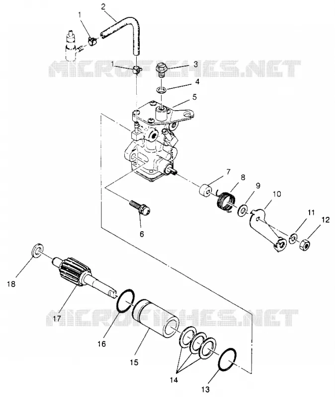 OIL PUMP TRAIL BOSS W968527 (4935883588C012)