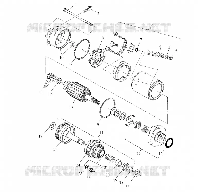 STARTING MOTOR